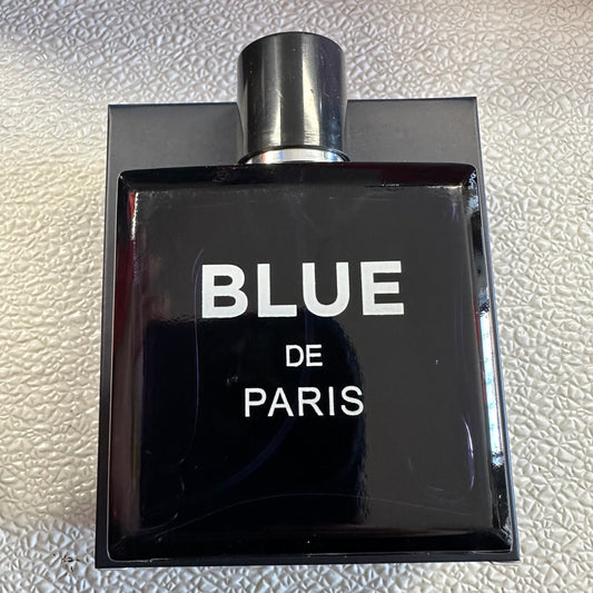 Blue De Paris 3.4 Oz. Men cologne Eau De Parfum Long Lasting Natural Spray